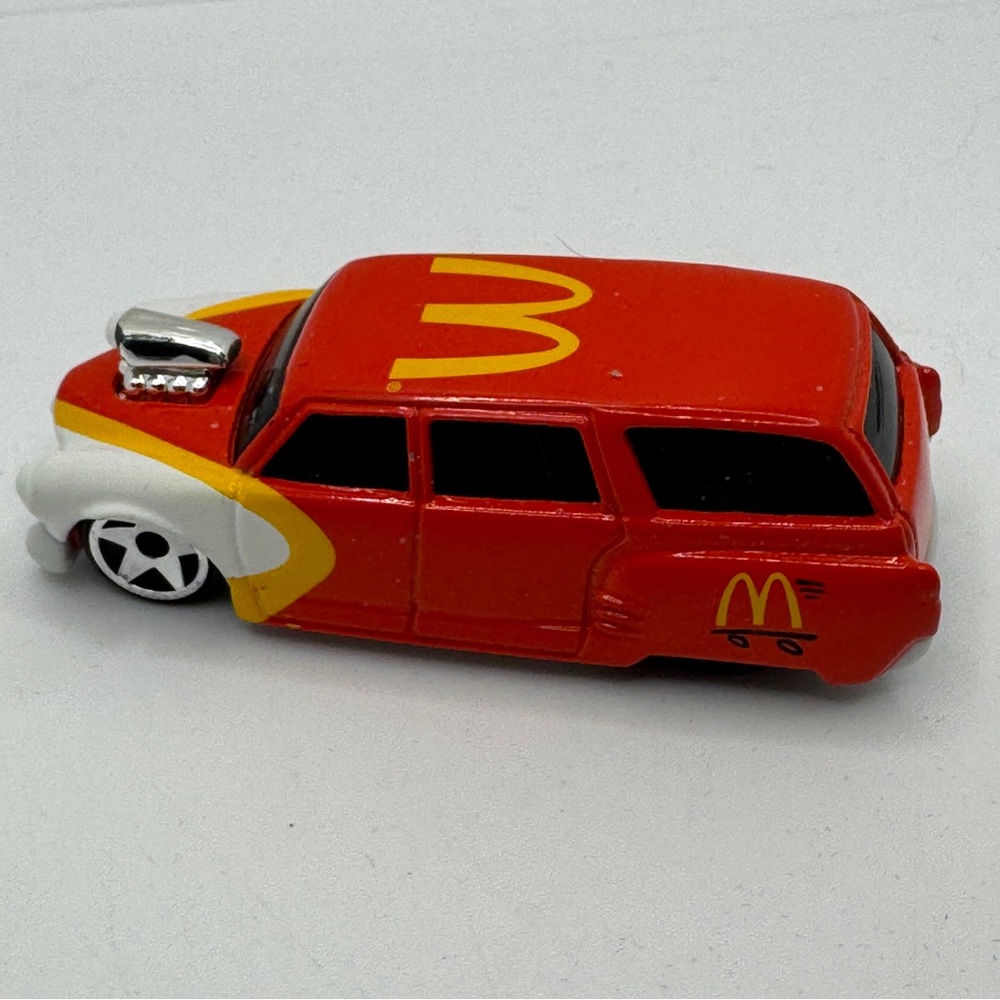 Vintage 2000 McDonalds Happy‎ Meal Toy Hot Wheels Car Hot Rod Station Wagon